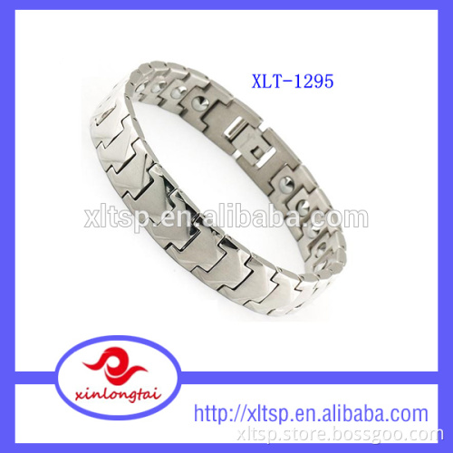 Healthy titanium germanium bracelet energy stainless steel clasps for bracelet